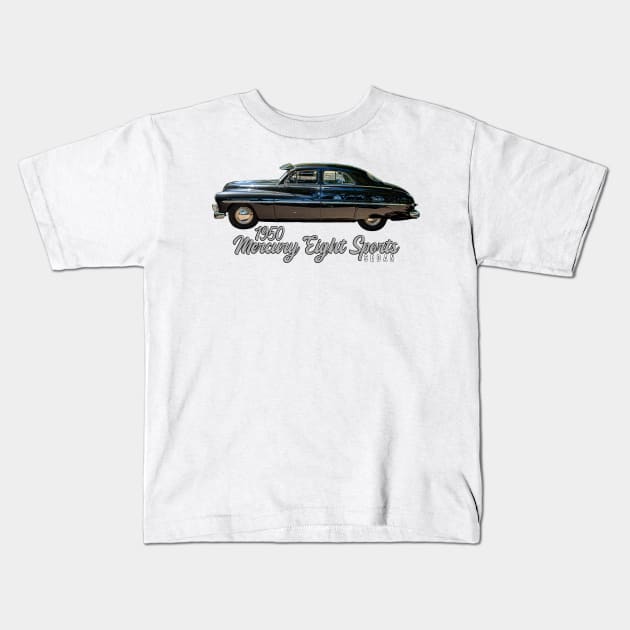 1950 Mercury Eight Sports Sedan Kids T-Shirt by Gestalt Imagery